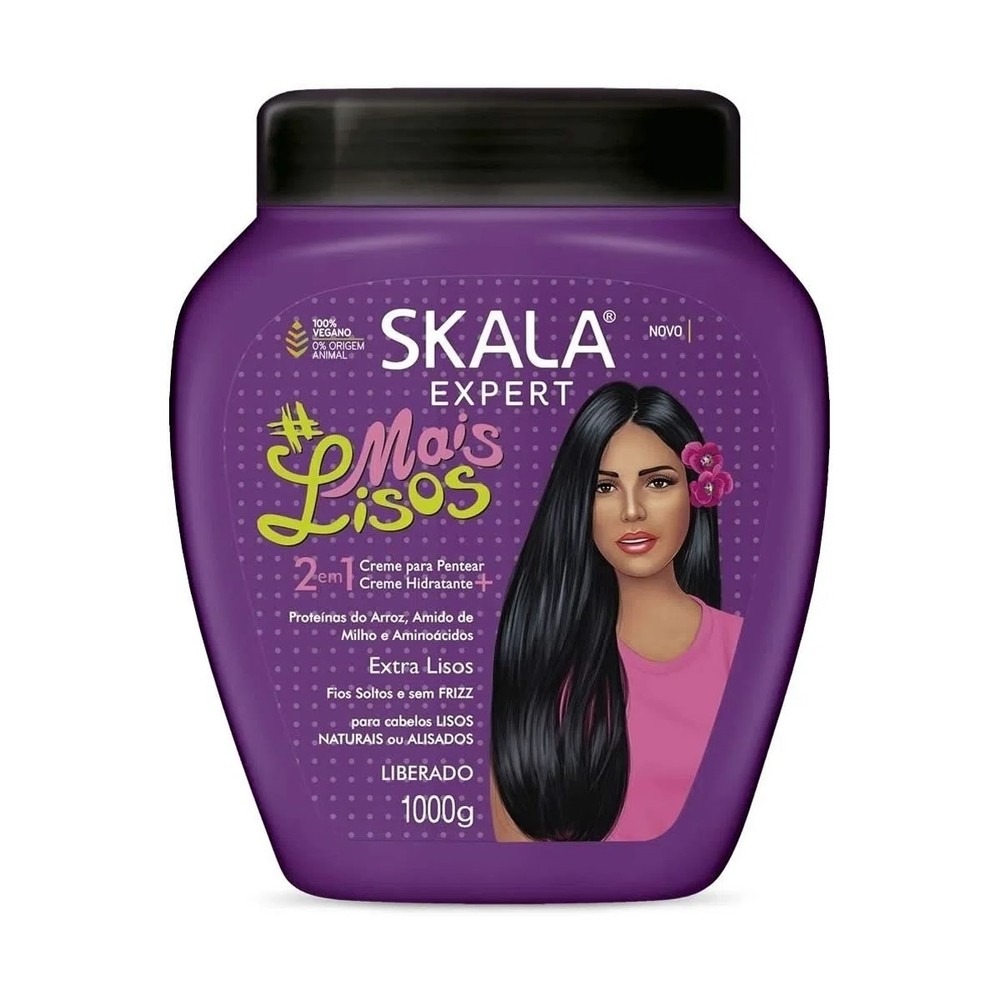 Creme de Tratamento Skala Extra Lisos 1kg em Oferta na Shopee