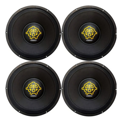 2 PARES ALTO FALANTES WOOFER KAOS BASS 12 POLEGADAS 650W RMS 4 OHMS SPYDER em Oferta na Shopee