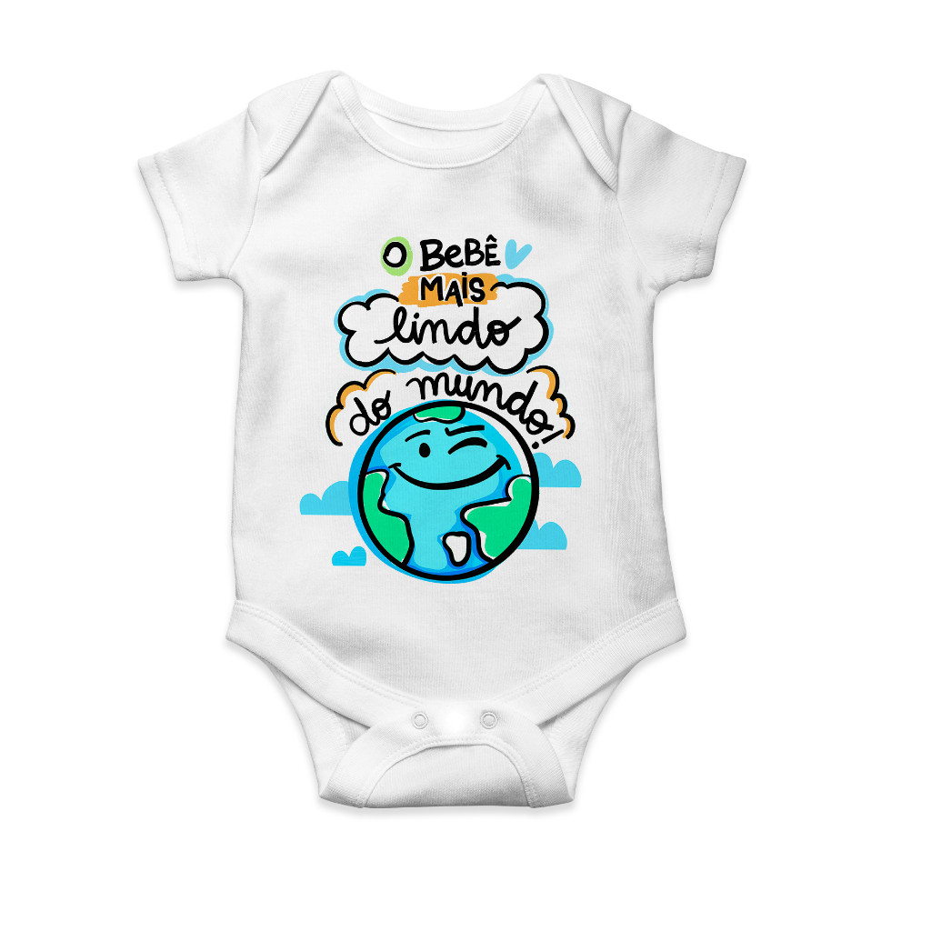 Body Bebê I Antil o Bebê Mais Lindo do Mundo! Garotão Seu Bebê Merece o Melhor Co Orto e Qualidade — R$ 23,99 em Shopee