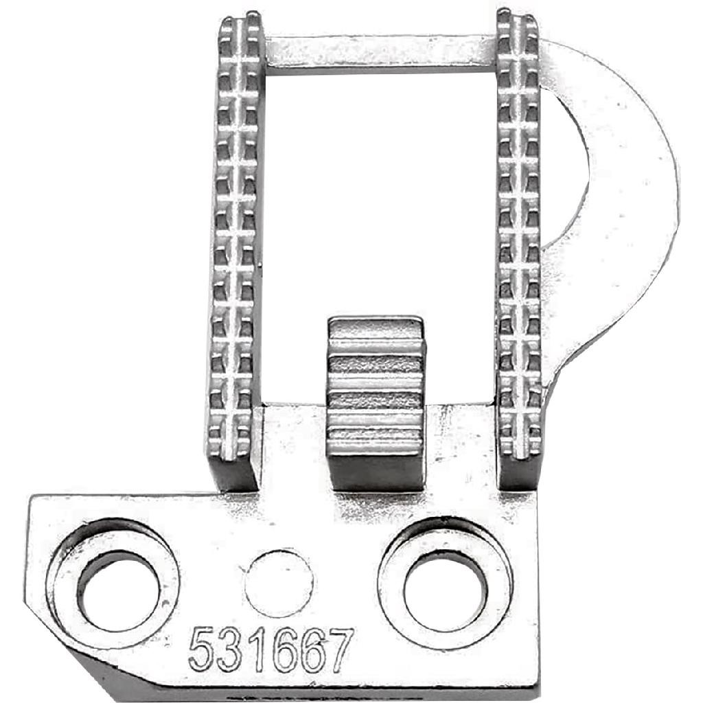 Dente Serrilha Transporte Costura Singer 966 974 2302 2330 Modelo Largo para Chapa de Agulha com Rasco de Zig zag  6mm