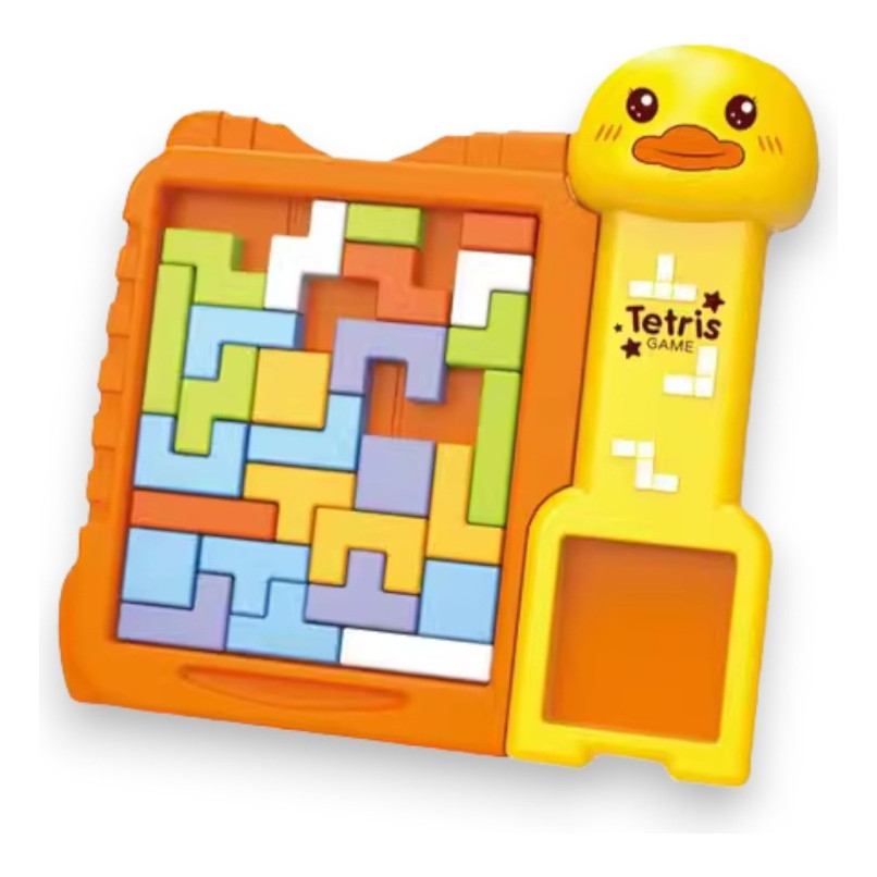 Tetris Brinquedo Educativo Montar Jogo Quebra - Cabeça Infantil Raciocínio 32 Peças em Oferta na Shopee