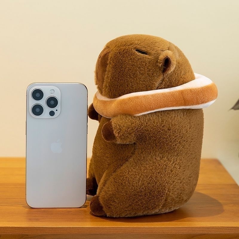 24cm Boneca De Pelúcia Capivara Brinquedo de Pelúcia Capivara Jorge
