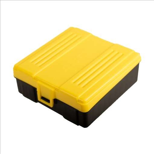 Caixa para Munição Aurok Calibre 38/ 357MAG - Capacidade 100 Un.