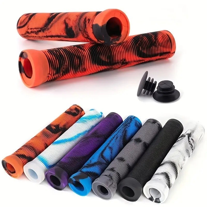 Par de Manopla Punho de Bike Bicicleta Bmx Freeride DH 165mm Grande Punho