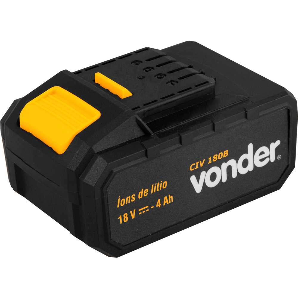Bateria 18V Íons Lítio 4Ah Para CIV180B Vonder