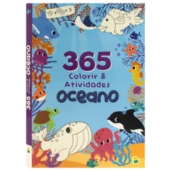 365 Oceano | Colorir & Atividades | Livro de Colorir