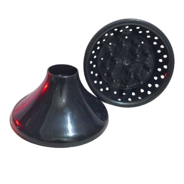 Difusor Para Cabelo Preto Ergonômico e Leve Compatível com Secadores Universal 1 UNIDADE em Oferta na Shopee