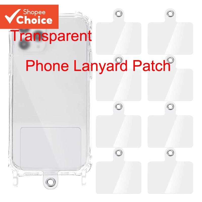 5 Peças Aba de Cabo de Lanyards para Fixação de Patches de PVC Segurança Smartphone
