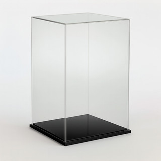 Caixa Expositor Vitrine De Acrílico Transparente Para Exposição De Carros De Brinquedos, Miniaturas, Estatuas