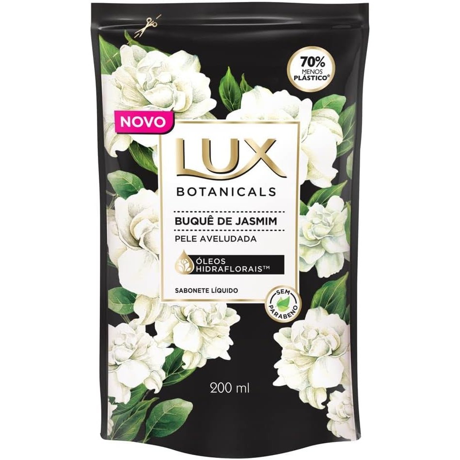 Sabonete Lux Liquido Buque De Jasmin 200ml em Oferta na Shopee