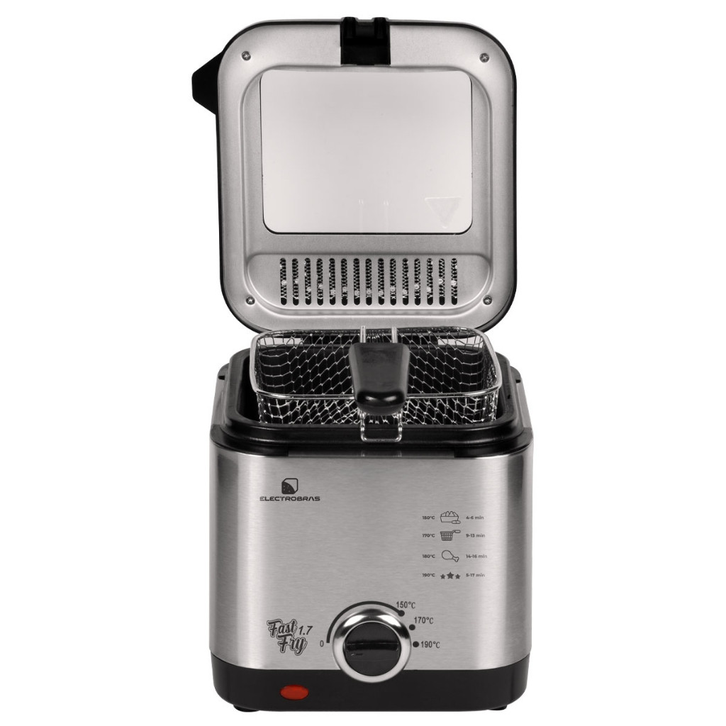 Fritadeira Elétrica a oleo Electrobras Fast Fry EBFR-17 - 1000W - 1.7L - 220V 50/60Hz