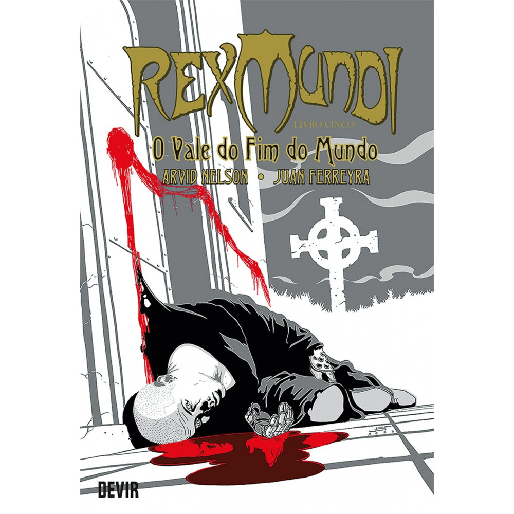 Capa do livro Comics - Rex Mundi - por Arvid Nelson - Editora Devir Livraria