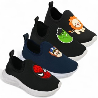 Tênis Infantil Menino Calce Fácil Macio e Leve Antiderrapante em Oferta na Shopee