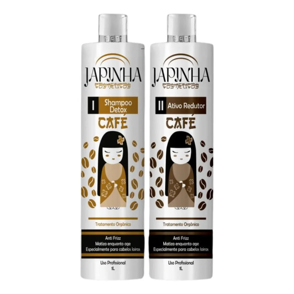 Kit Japinha Ativo Redutor Orgânico de Café 300ml - Japinha Cosméticos