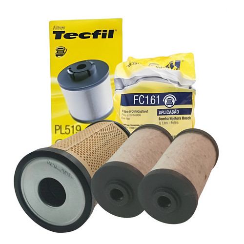 Kit Filtro Lubrificante Diesel Mb 1113 2213 com Motor OM 352 Pl519 Fc161