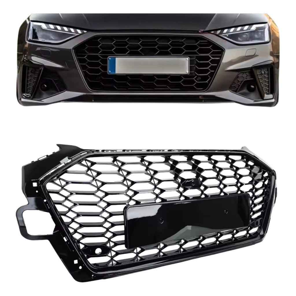Grade Dianteira Colmeia Audi A4 B9,5 2020 A 2023 Rs4