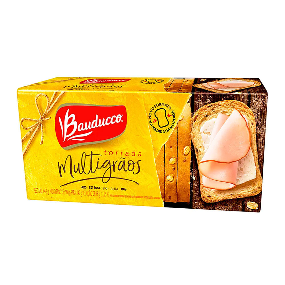 Torrada Bauducco Multigrãos 142g - Food & Beverages