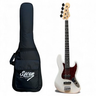 Contrabaixo J.bass Seven Sjb-47 Wh Branco 4c Com Bag em Oferta na Shopee