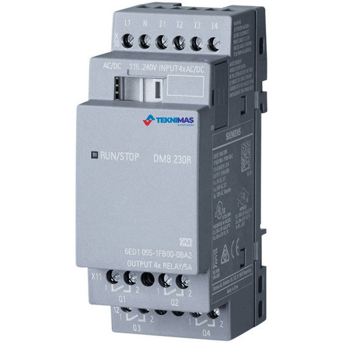 Logo Dm8 230r 6ed1055-1fb00-0ba2 4di/4do 230v Rly Simens