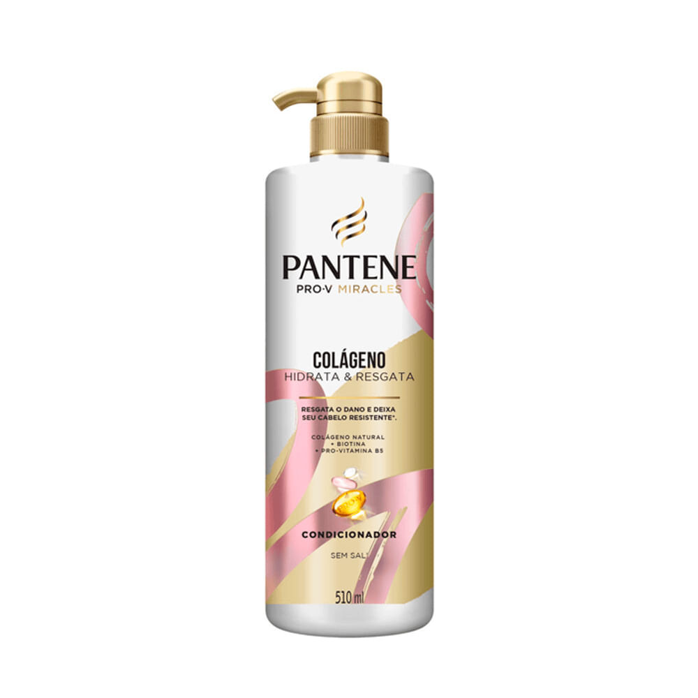 Condicionador Pantene Colágeno 510ml - Beauty