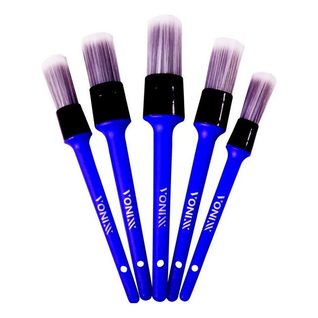 Kit 5 Pinceis Vonixx Detalhamento Automotivo Parte Interna em Oferta na Shopee