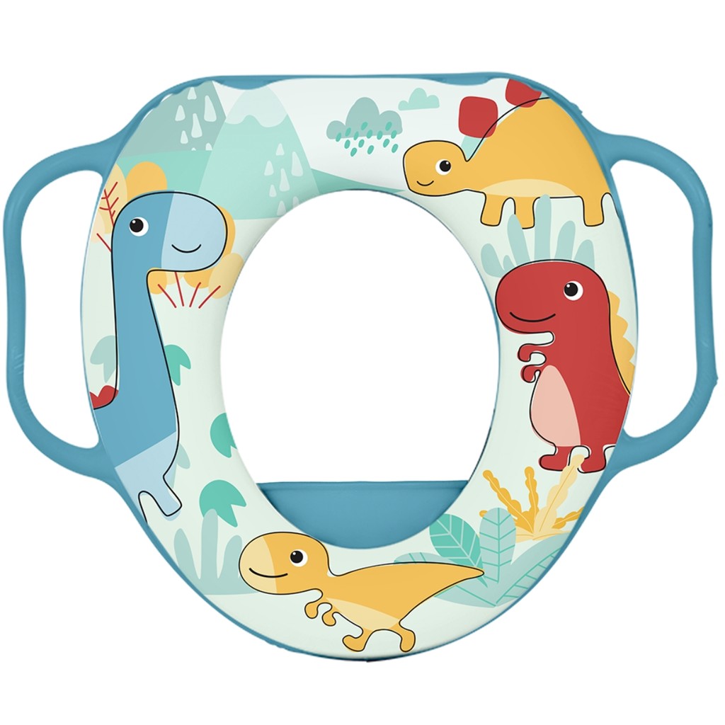 REDUTOR DE ASSENTO INFANTIL PARA VASO SANITÁRIO DINOSSAURO
