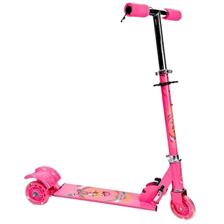 Patinete Rosa Radical Infantil Regulável E Dobrável Para Crianças - Unitoys