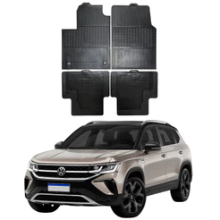 Tapete Vw Taos 2021 Em Diante Stratus 100% Borracha Borcol