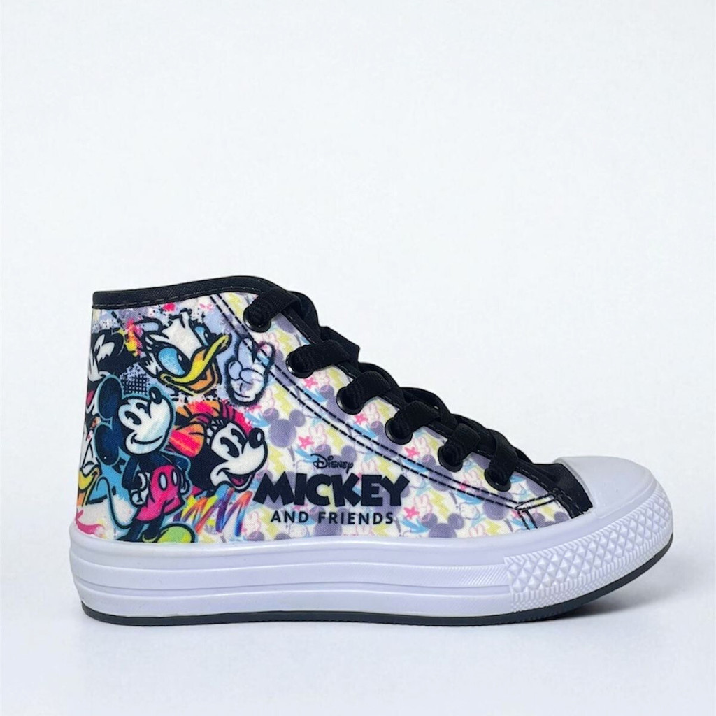 Tenis Infantil Mickey E Amigos Meninas Cano Alto Disney Original