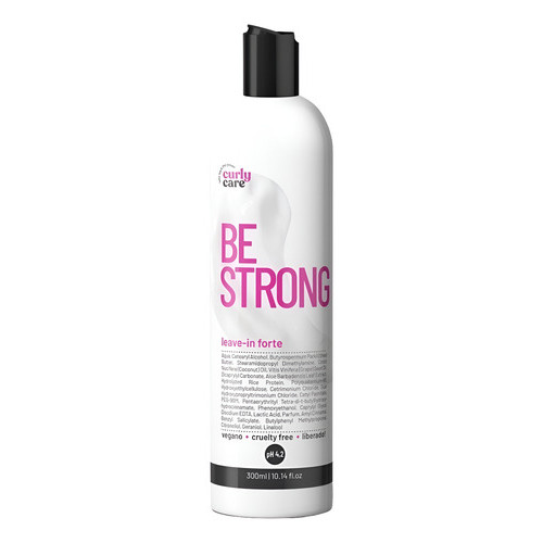 Creme De Pentear Be Strong Leave In Forte Curly Care 300ml