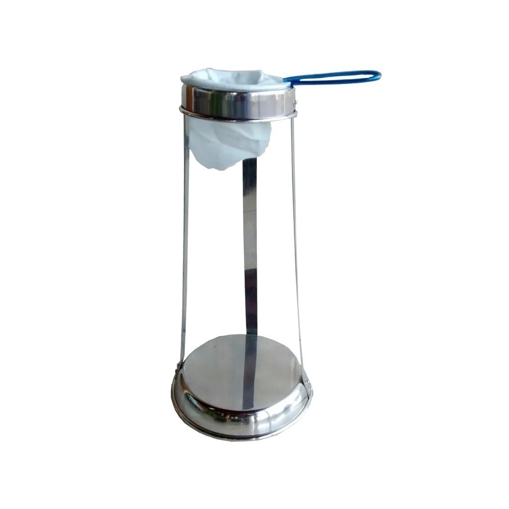 Coador De Café Suporte Antigo Mancebo Mariquinha Polido 43cm