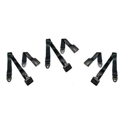Kit Cinto De Segurança 2 Pontos Traseiro Gm Opala 1ª Linha.