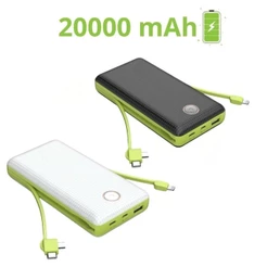 PN-959 Carregador Portátil Bateria Power Bank 20000mah