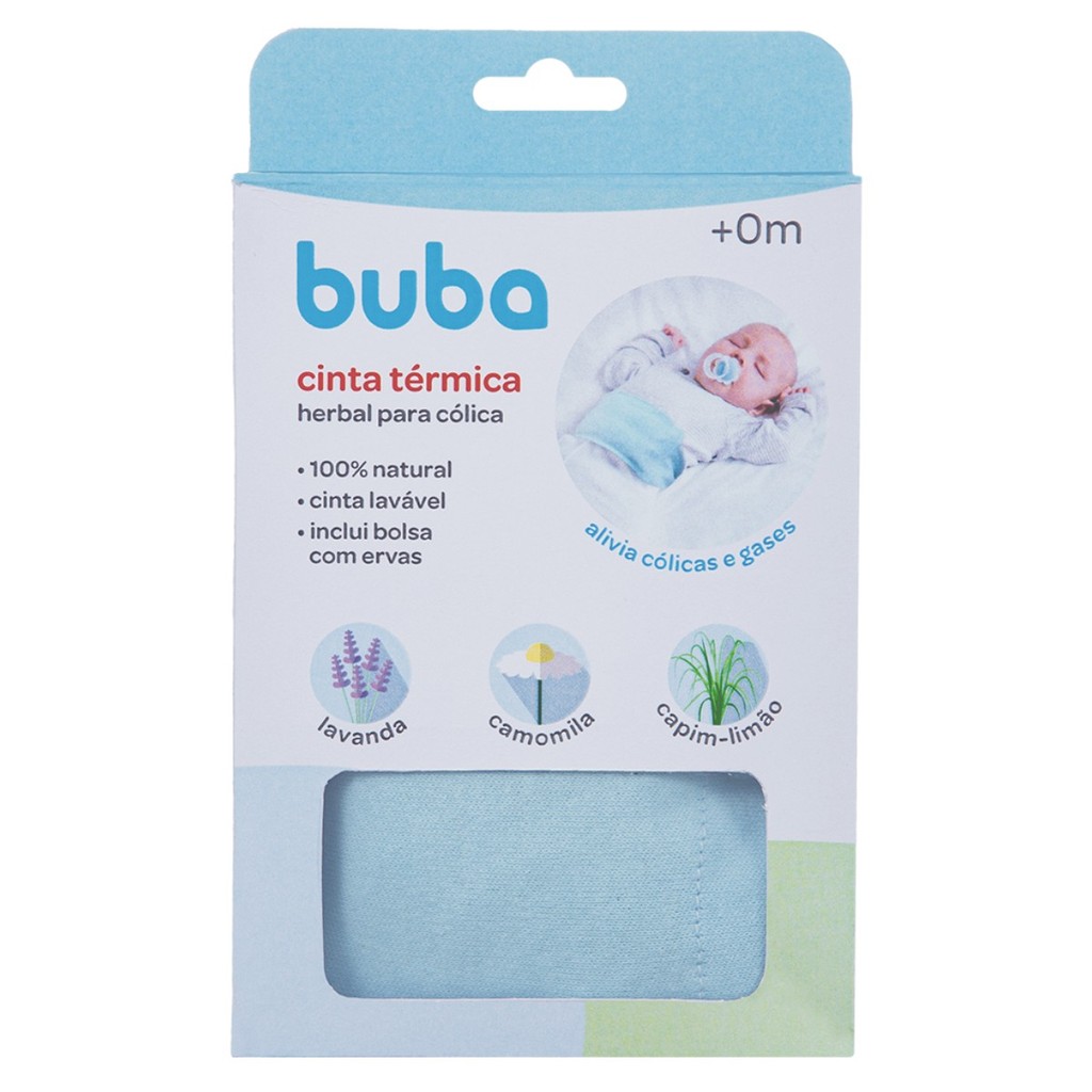Cinta Térmica Herbal Sementes Para Alívio Cólica Gases Bebê