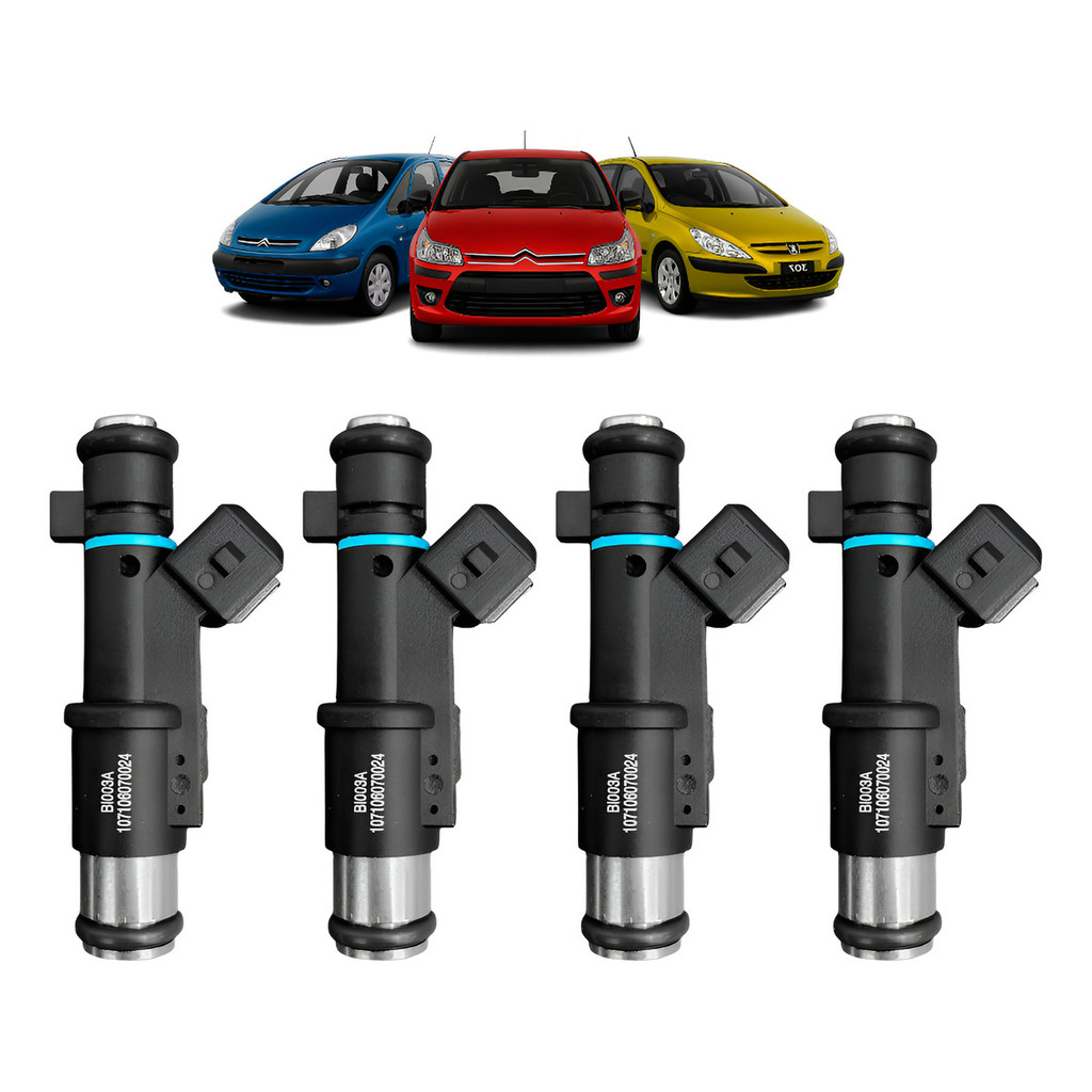 Kit 4x Bico Injetor Citroen C4/xsara/picasso 2.0 16v 01f003a