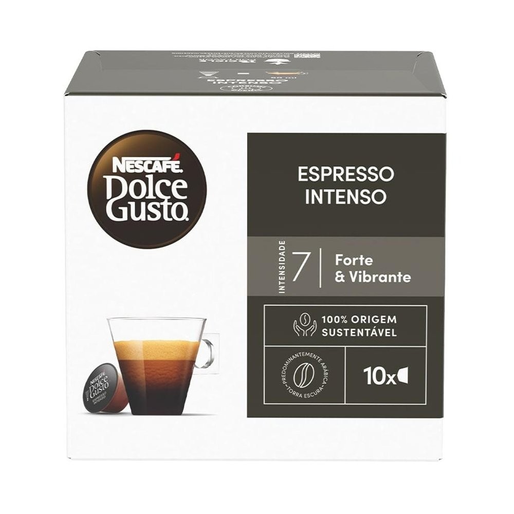 Café em Cápsula Nescafé Dolce Gusto Expresso Intenso 10 Cápsulas em Oferta na Shopee