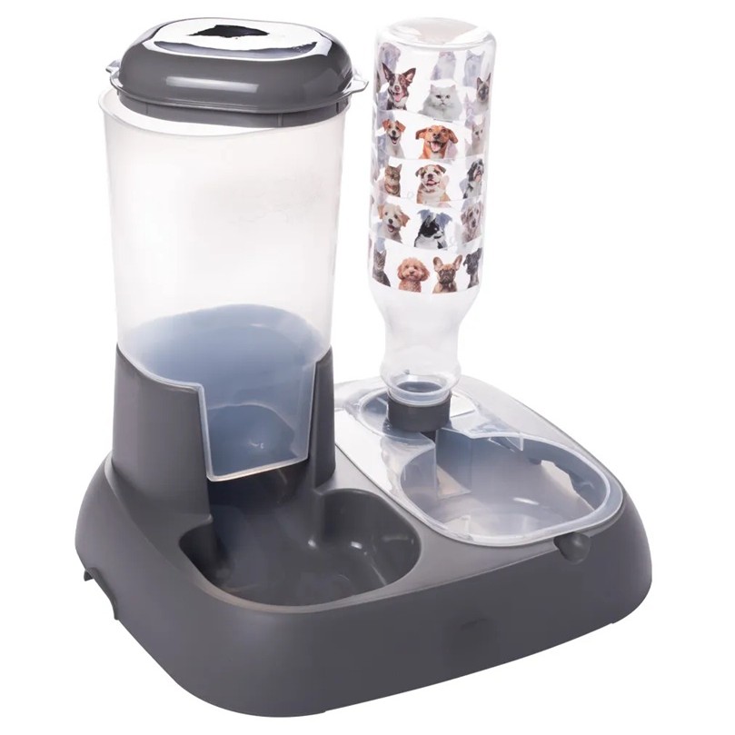 Comedouro E Bebedouro Automático Pet Gato Cachorro Plasútil