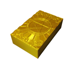 Caixa para Tarot Dourada Edição Limitada Luxo 12x7x3 cm