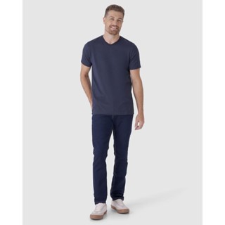 Calça Slim Masculina Cintura Média Em Flex Jeans em Oferta na Shopee