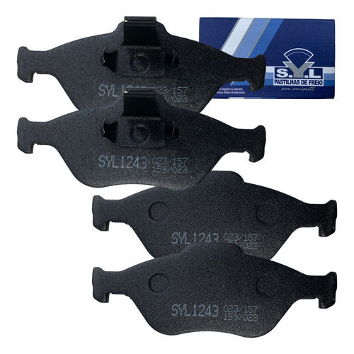 Jogo de Pastilha Freio Dianteira Original Syl Ecosport 1.0 1.6 2.0 Fiesta 1.0 1.6 - Spare Parts and Accessories for Vehicles