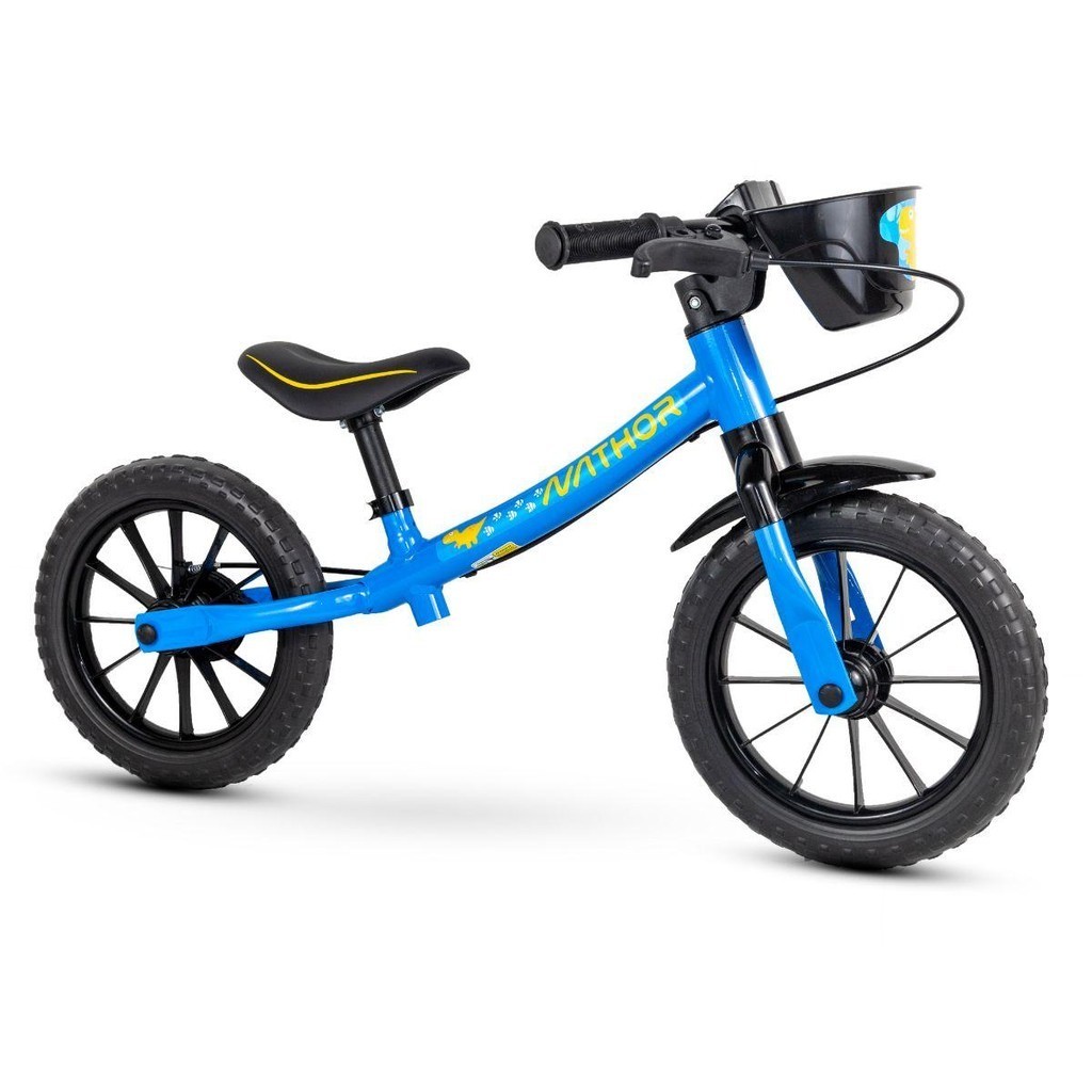 Bicicleta Equilíbrio Balance Sem Pedal Aro 12 Azul Nathor em Oferta na Shopee