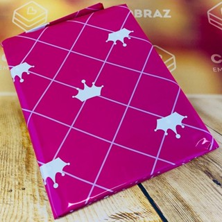 10~50 TOALHAS P/ MESA FESTA COROA ROSA BOPP PEROLA  78X78 INOVE em Oferta na Shopee