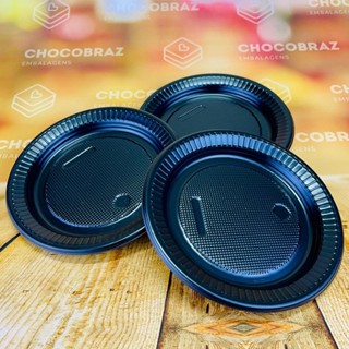 50~250 PRATO 15cm ANIVERSARIO PRETO BELLO FESTA em Oferta na Shopee