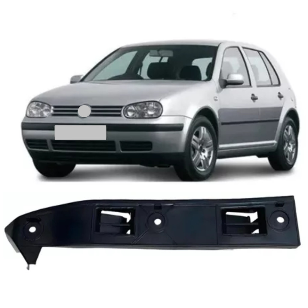 SUPORTE GUIA PARACHOQUE DIANTEIRO GOLF 2000 2001 2002 2003 2004 2005 2006 LADO ESQUERDO