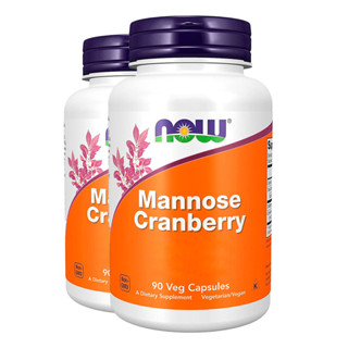 Kit 2x Manose e cranberry Now Foods 90 Veg Cápsulas Importado/Made in Usa em Oferta na Shopee