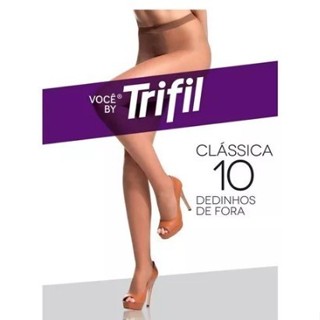 MEIA CALÇA TRIFIL DEDINHO DE FORA FIO 10 VERÃO AJUSTE PERFEITO 6356 em Oferta na Shopee