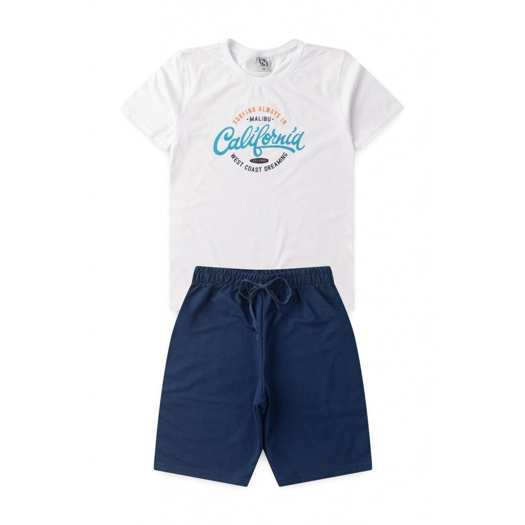 Conjunto Masculino Infantil Sempre Surfando - Baby & Kids Fashion