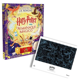 Harry Potter: o almanaque mágico com pôster em Oferta na Shopee
