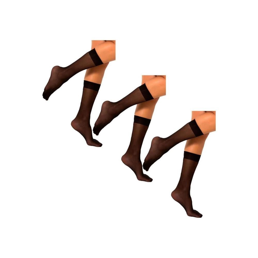 Kit com 3 Meias 3/4 Fio 20 Trifil 6106 em Oferta na Shopee