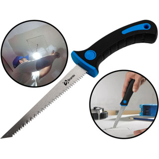 Serrote Manual Profissional Para Drywall Gesso Cabo Plástico 6 Polegadas Lâmina Em Aço 150mm em Oferta na Shopee